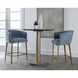 Cornella 35.75 inch Danny Iceberg Counter Stool